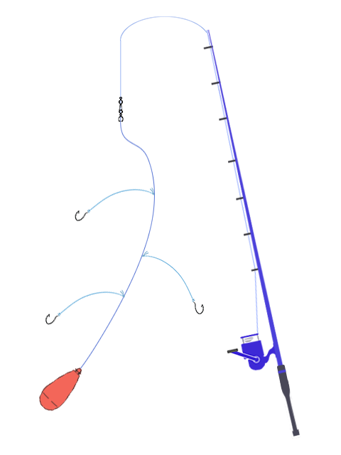 胴付き仕掛けイラスト